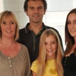 Details van Gezin E | George, Mirjam, Romy en Lisa .