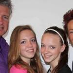 Details van Gezin T | Mario, Mylene, Claire en Sophie .