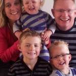 Details van Gezin B. | Remco, Sonja, Melvin, Quinten, Lindsey .