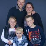 Details van Gezin N | Stefan, Yolande, Mika, Celia, Nesta .
