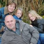 Gezin R | Henk, Louise, Nikki, Jessie  .