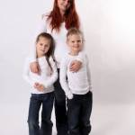 Gezin VAND | Nathalie, Tristan en Nikita  