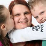 Gezin VAND | Nathalie, Tristan en Nikita  